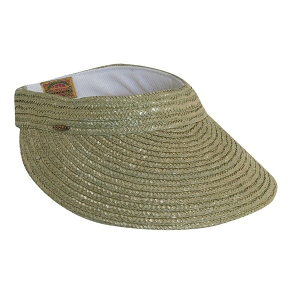 Scala Braided Laichow Straw Visor with 5” Peak - Picture 5 of 8